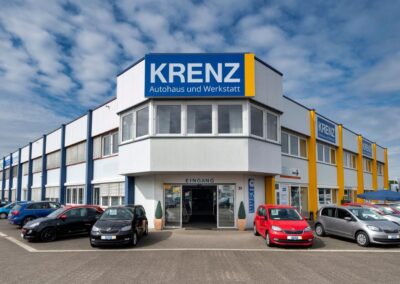 Impressionen KRENZ Autohaus und Werkstatt - Au&szlig;enansicht