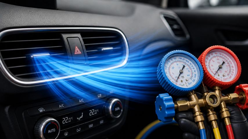 Klimaanlagen-Service, Wartung und Bef&uuml;llung in Paderborn als Leistung vom Autohaus KRENZ