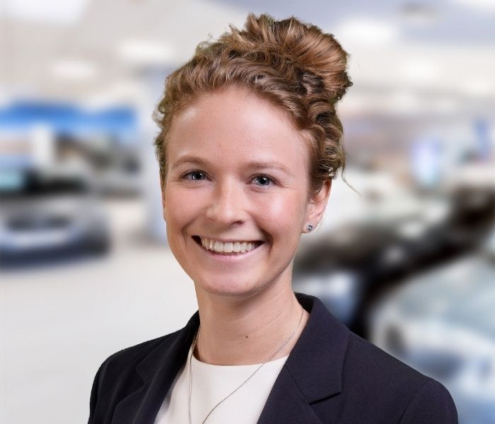 Jennifer Krenz - Ansprechpartnerin für Bewerbungen im Autohaus KRENZ